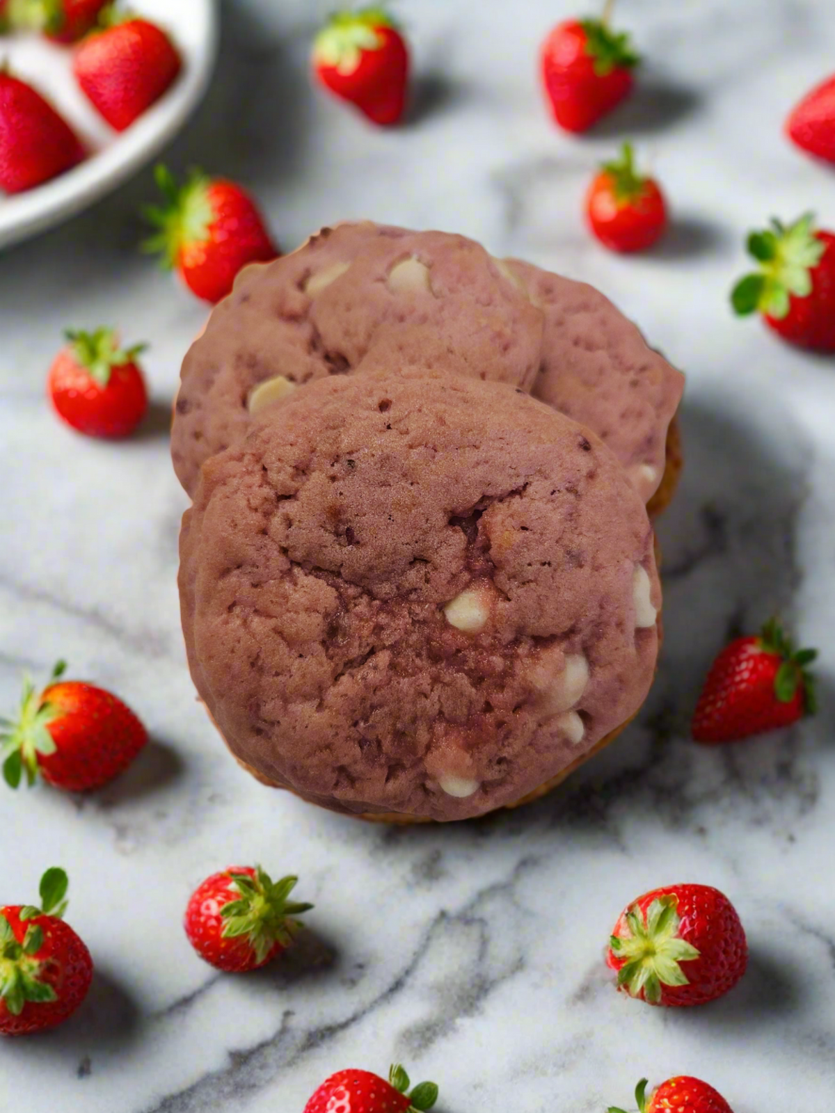 Strawberry cookie