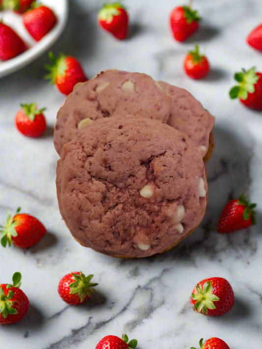 Strawberry cookie