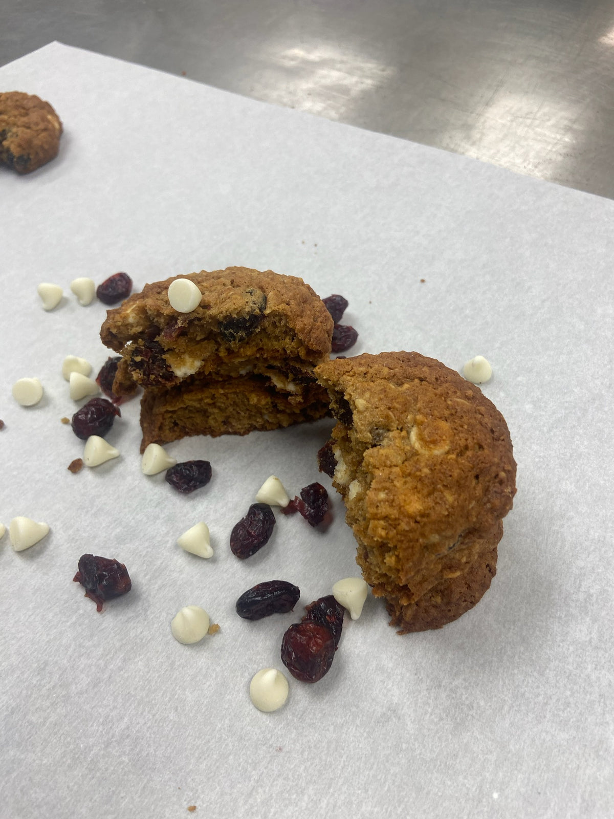 Oatmeal cranberry White chocolate